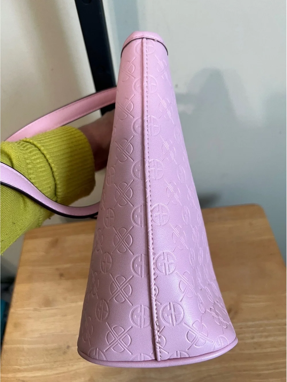 Giani Bernini Pink Faux Leather Tote